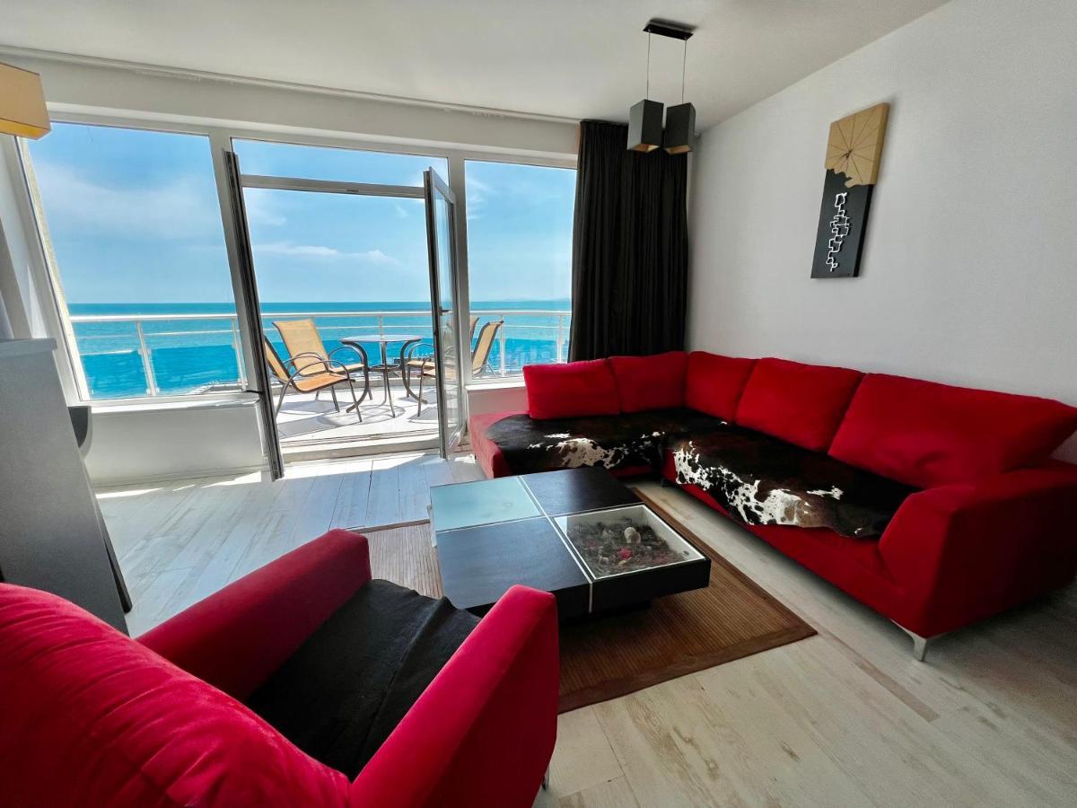 Modern Beachfront Apartment With Pool Ravda ภายนอก รูปภาพ